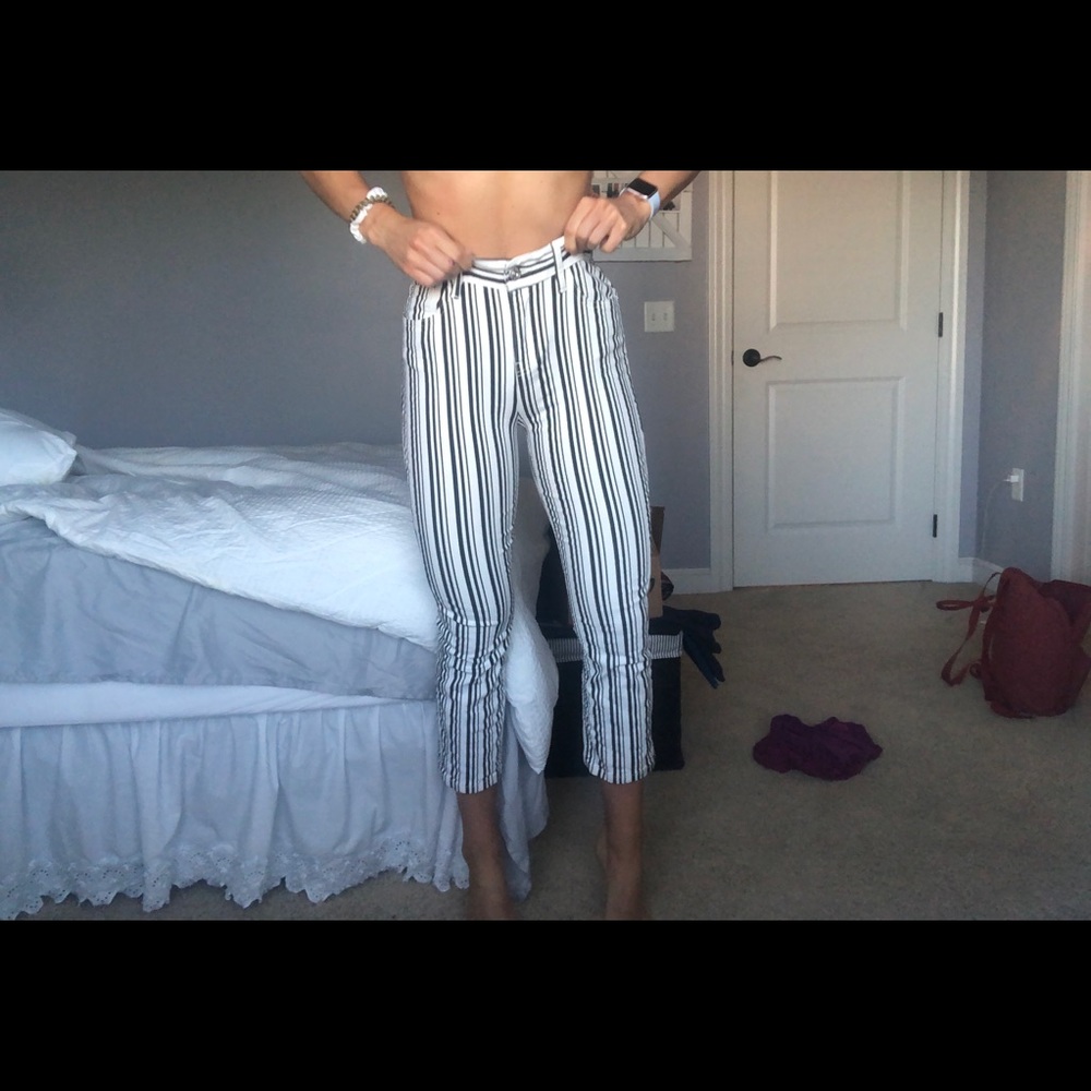 Urban outfitters striped pants